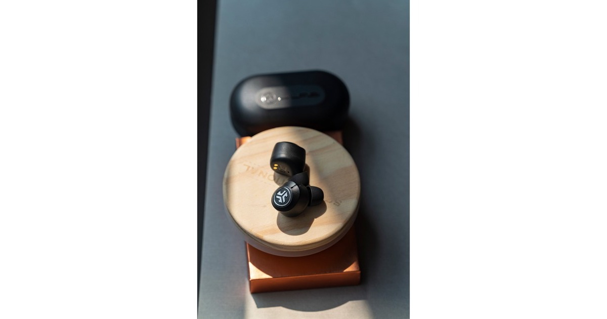 JLabJBuds Air ANC True Wireless Earbuds  headset  (Zwart, Bluetooth 5.2)