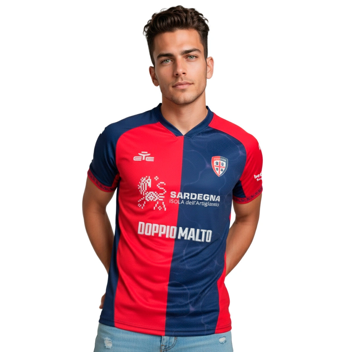 Camisola EyeSport Cagliari Primeiro equipamento 2025-2026