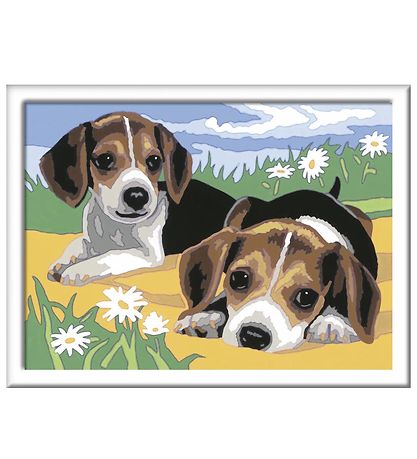 Ravensburger CreArt Males?t - Jack Russel Puppy