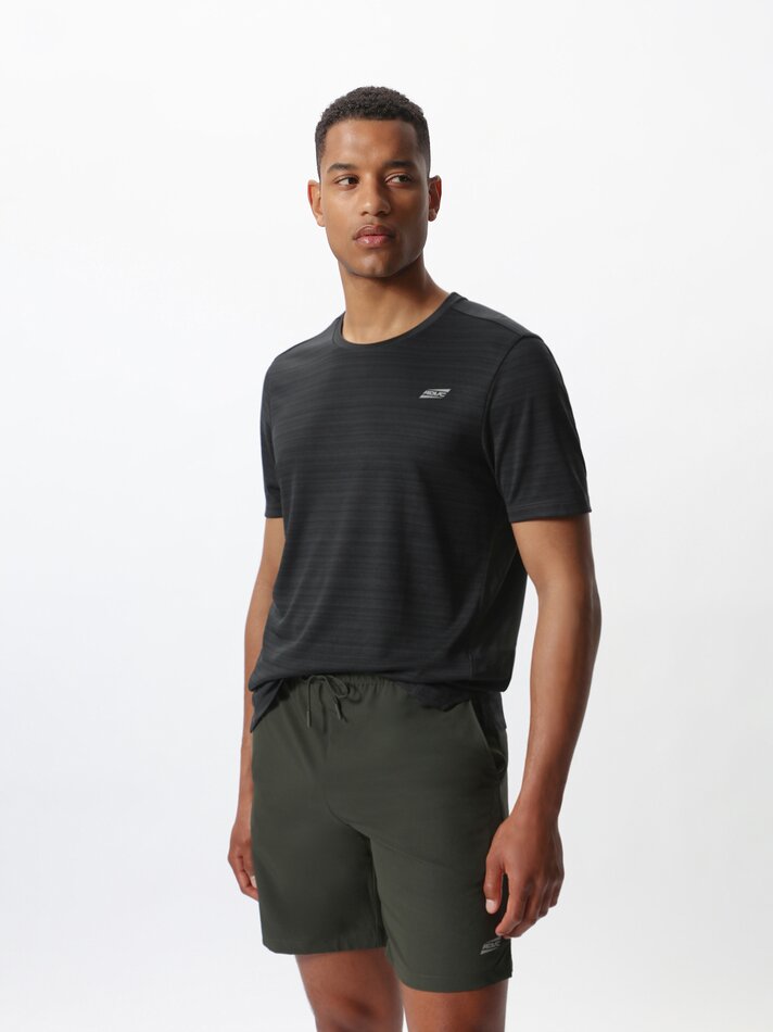Bermuda esportiva elástica - Verde escuro