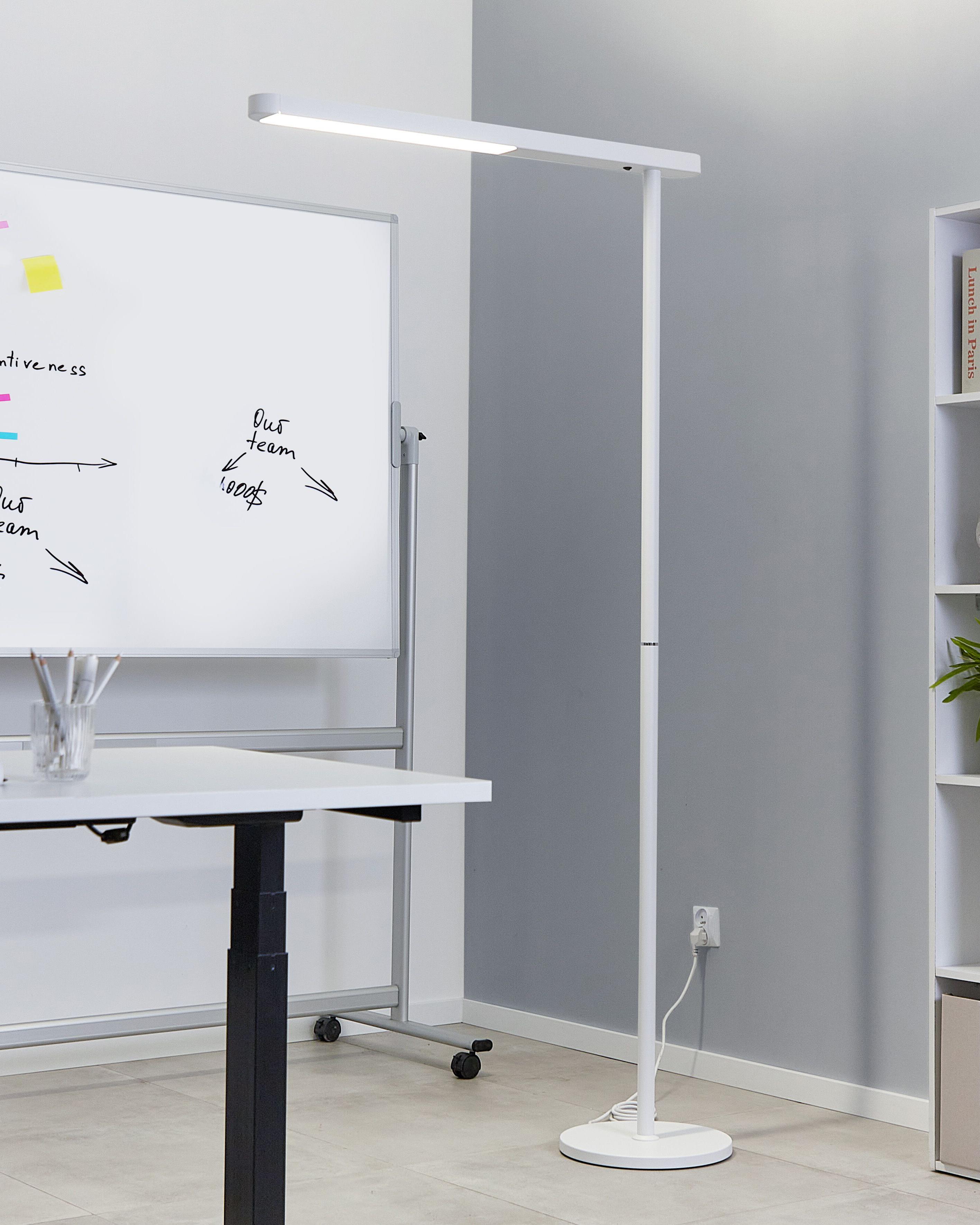 LED staande lamp PERSEUS Metaal Wit