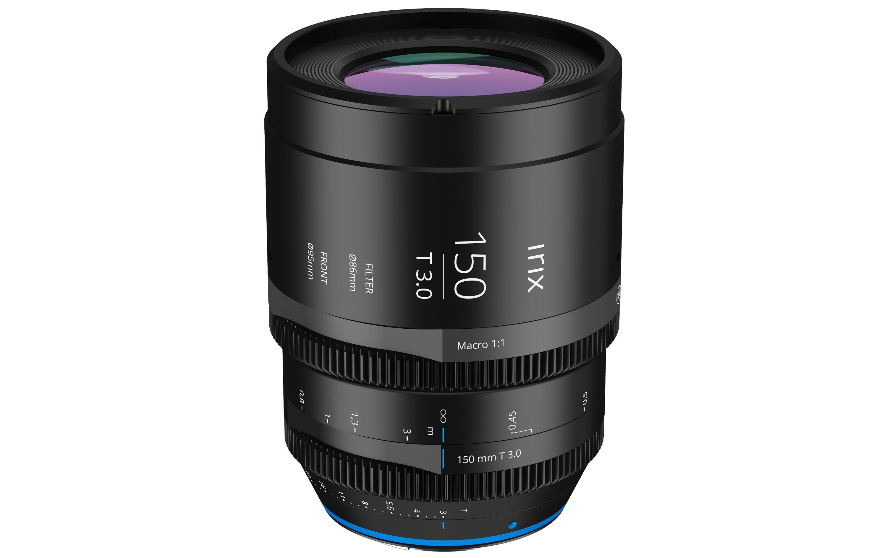Festbrennweite 150mm T/3 Macro Cine (metrisch) – Canon RF<br>8K-fähiges Cine-Objektiv mit einem Makrovergrösserungsverhältnis von 1:1