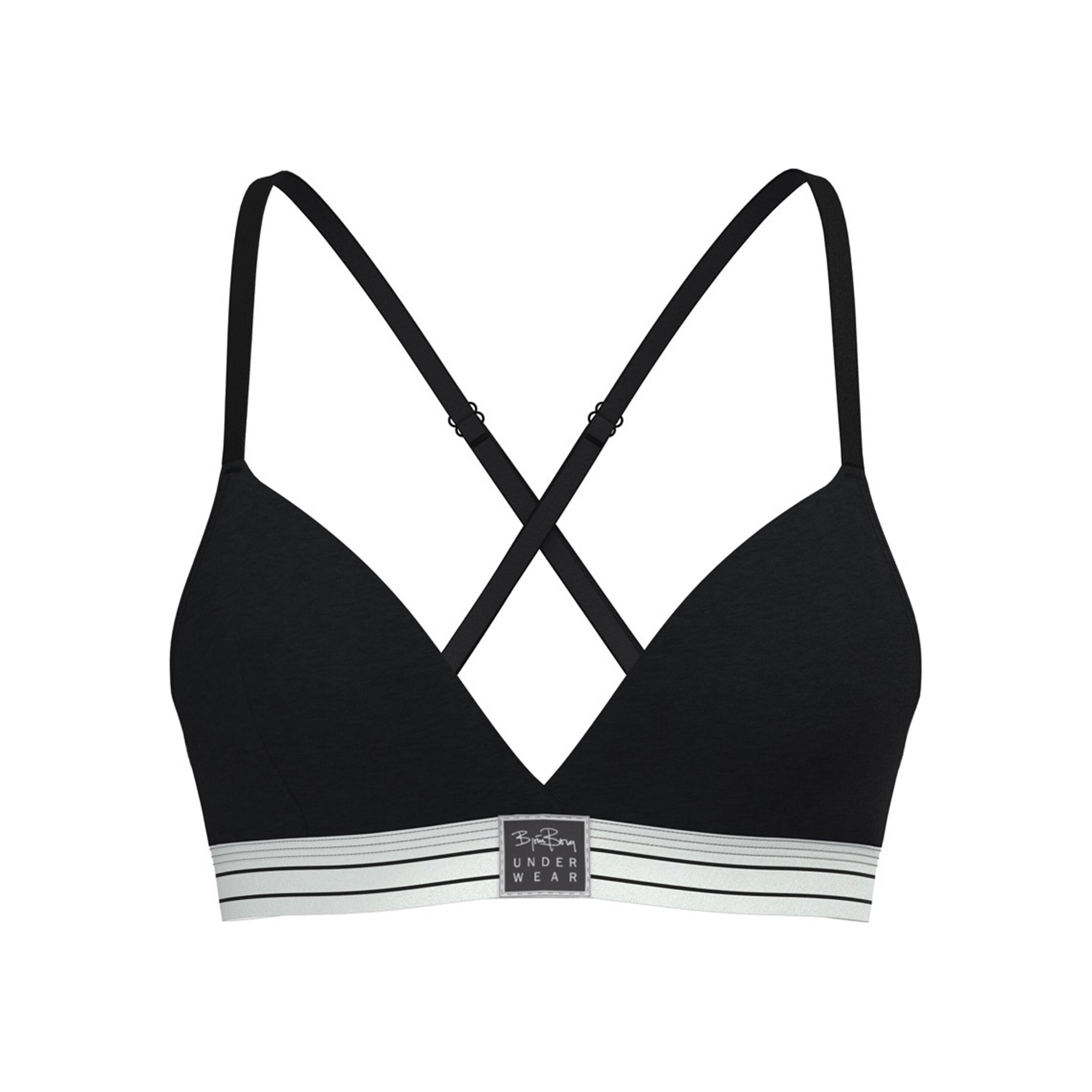 Björn Borg Core Original Triangle Soutien-gorge Sport Femmes - Noir