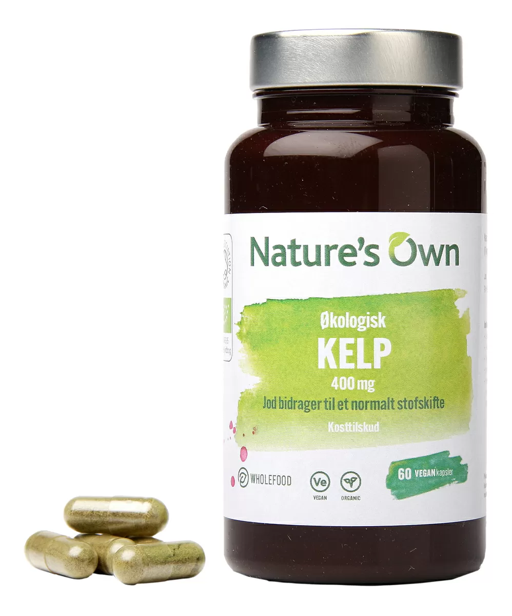 Nature's Own Økologisk Kelp - 60 kaps.
