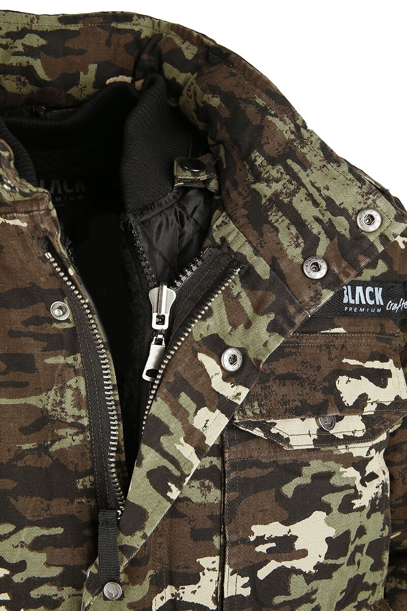 Veste Army Vintage | Black Premium by EMP Veste d'hiver