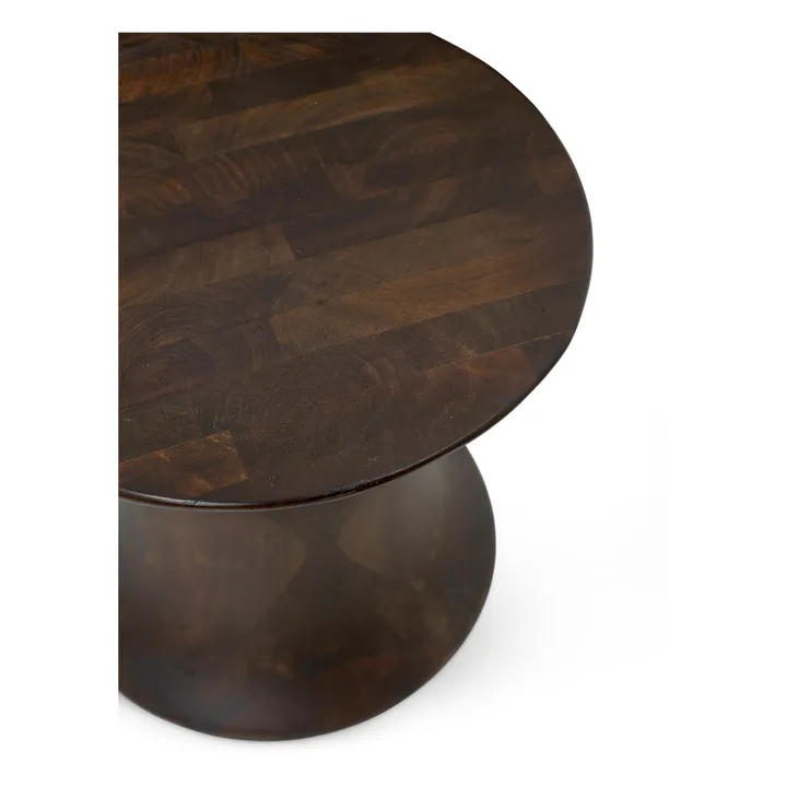 Ferm Living Tabouret Spin en bois FSC | Brun