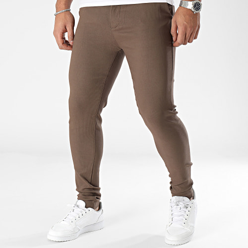 Pantalon Chino Marron