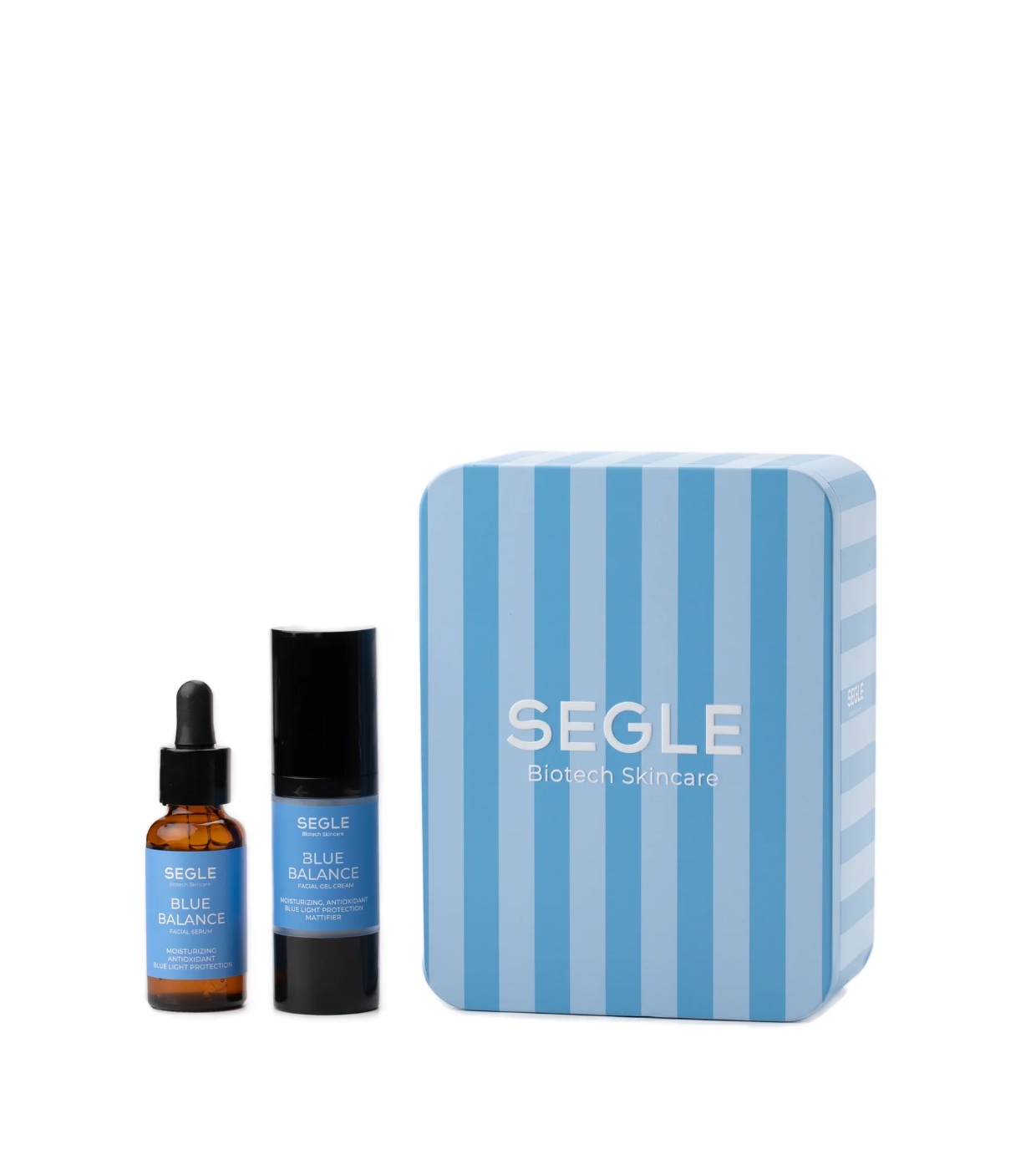 SEGLE - Pacote de Sérum Hidratante + Creme - Blue Balance