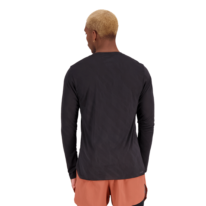 Speed Jacquard Longsleeve Men løbetrøje