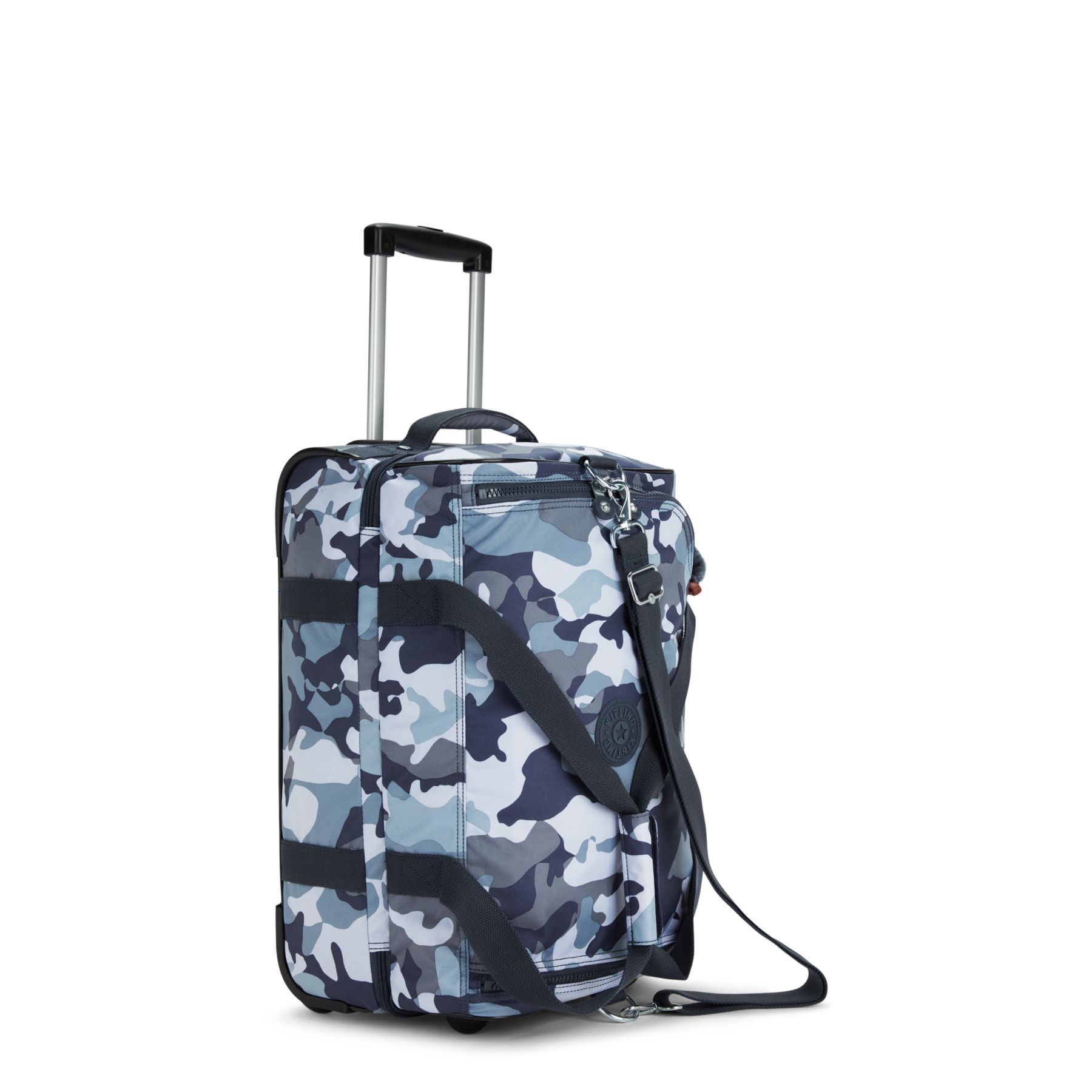 TEAGAN US Petit Sac de Voyage Cabine à Roulettes - Cool Camo Grey