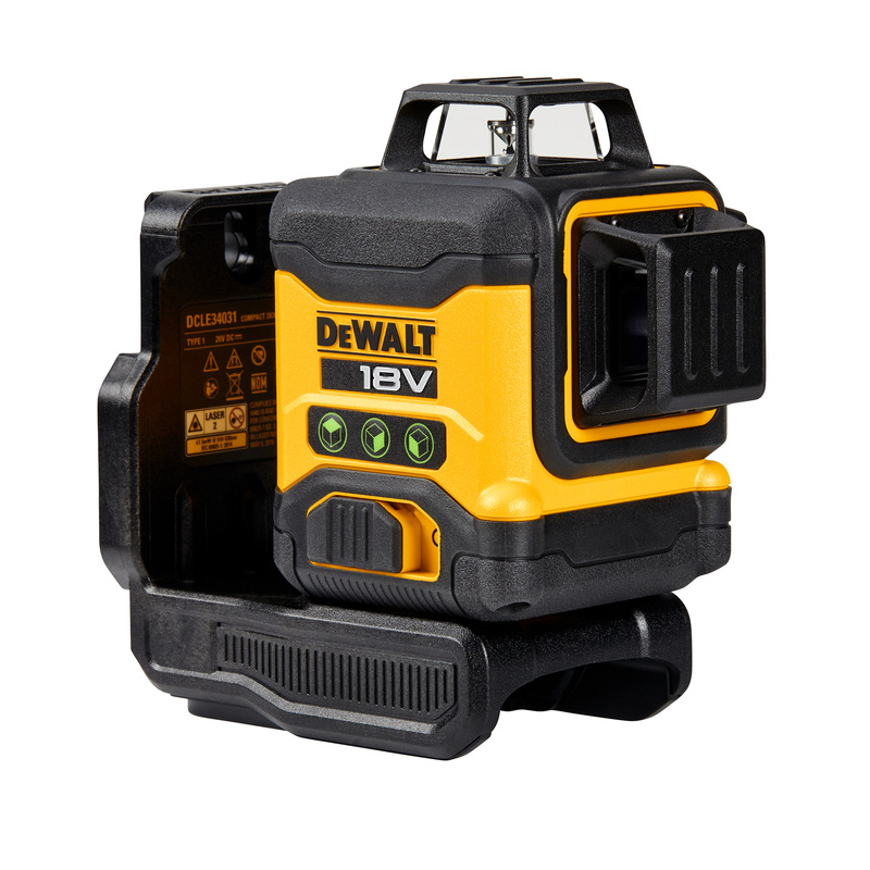DeWALT DCLE34031N-XJ Zelfnivellerende kruislijnlaser 3x360° (body) Groen