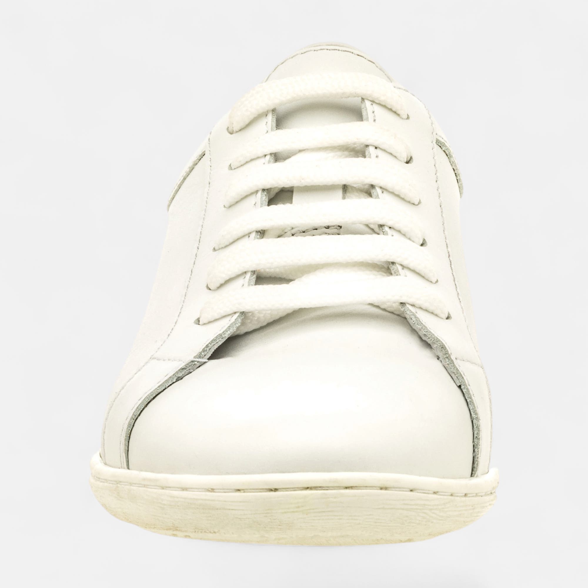 Derbies pieds sensibles Femme en cuir blanc