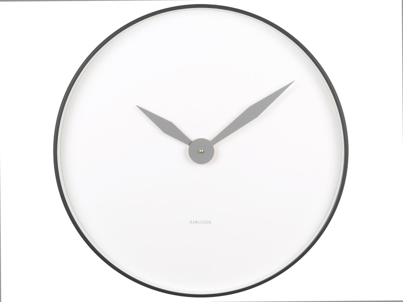 Wall Clock Albatross KA5910BK Black