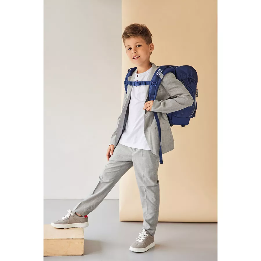 Belmil Schulranzen Premium Comfy Plus Set 5-teilig Topographic