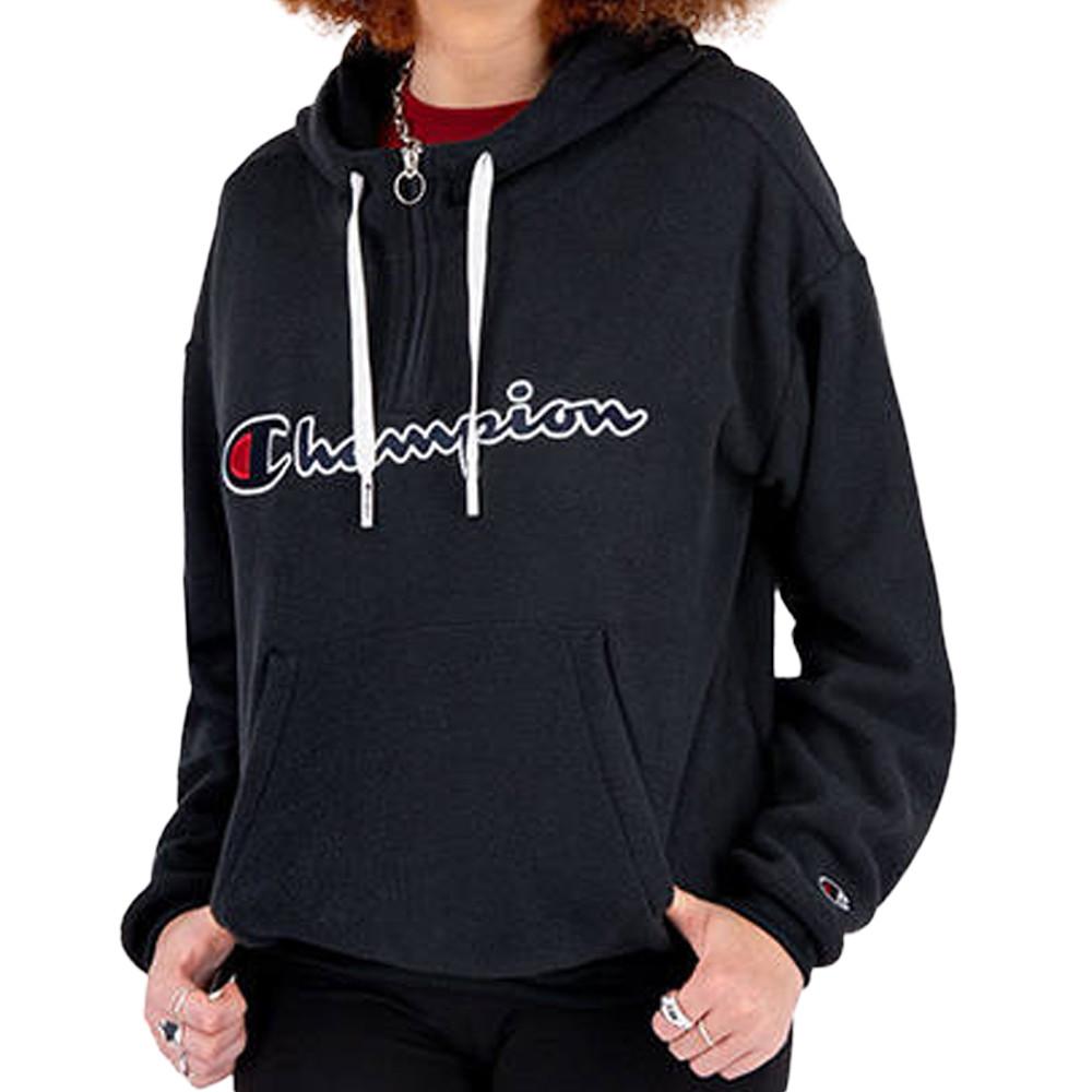 Champion Sweat 1/2 Zip Noir Femme Champion 114763