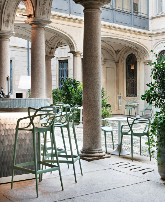 Kartell Masters stoel zwart