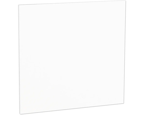 Optifit vaatwasserpaneel voor halfgeïntegreerde vaatwasser Bengt932 BxDxH 59,6x1,6x57,2 cm wit mat gedemonteerd scharnier omkeerbaar (links of rechts te monteren)