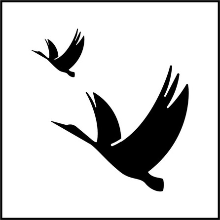Signalétique d'information - Réserve ornithologique - ISO 7001