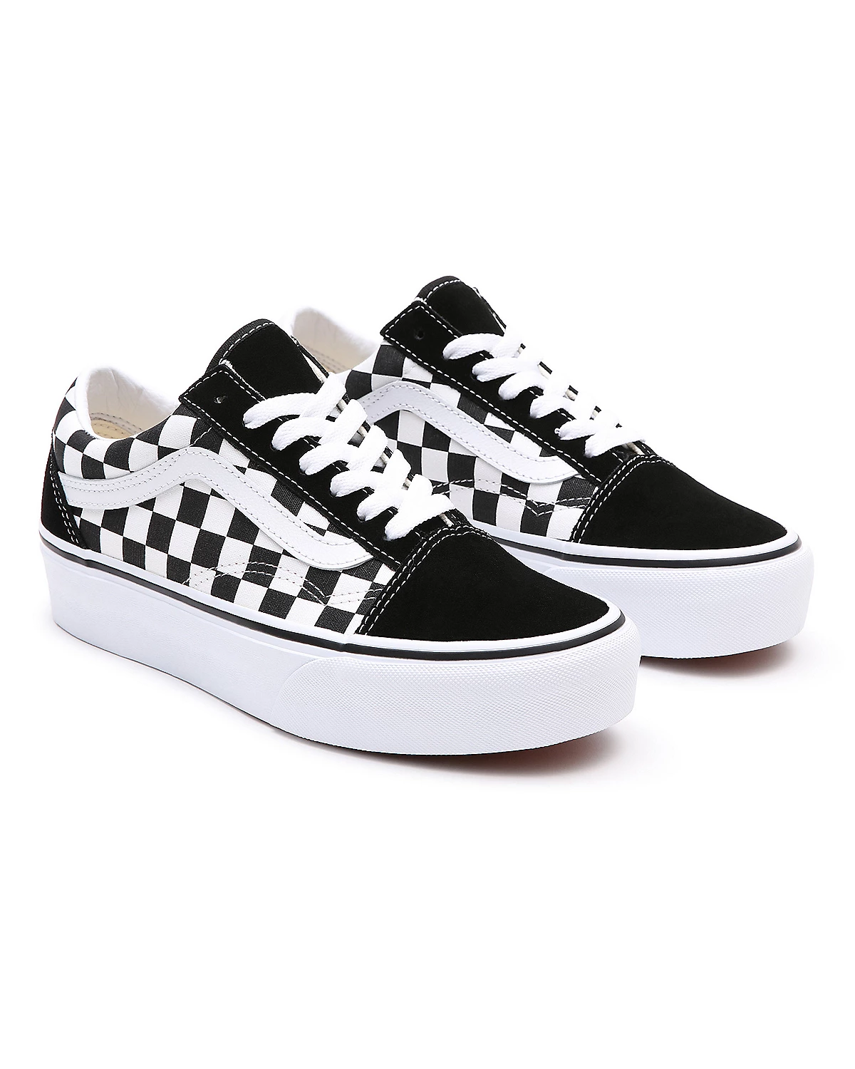 Scarpe Checkerboard Old Skool Platform