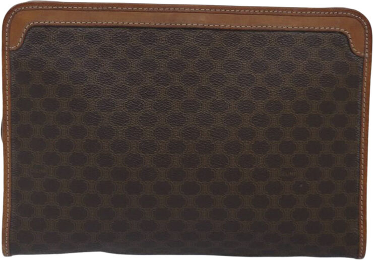 Celine Vintage Celine Clutch Brown
