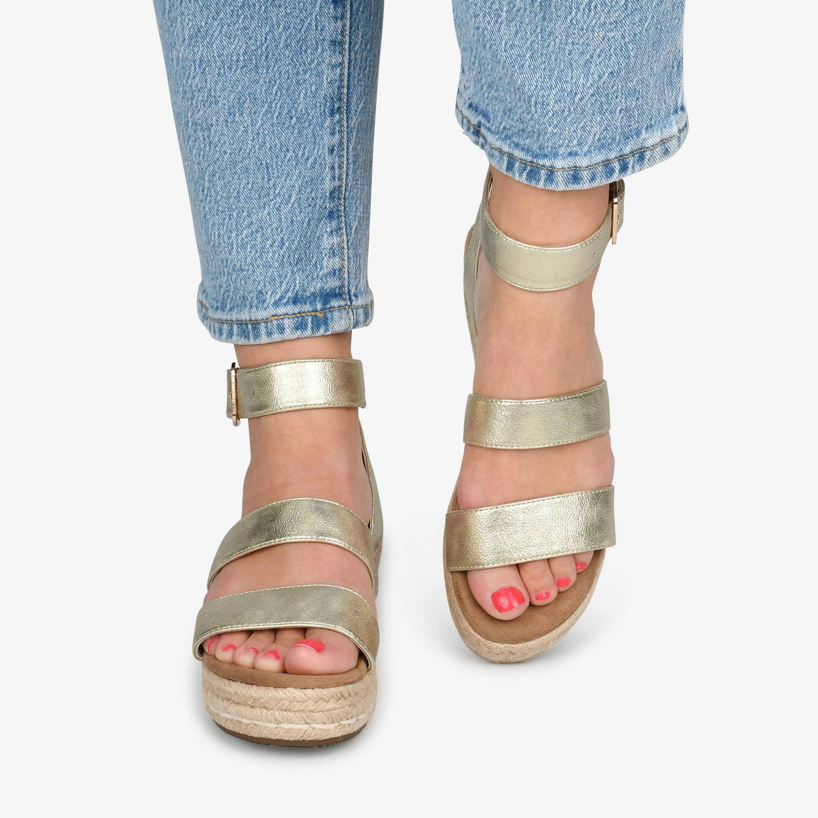 POSH by Poelman June  espadrilles goud