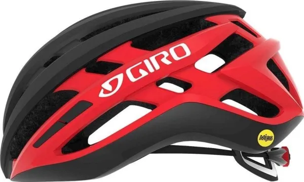 GIRO GIRO AGILIS INTEGRATED MIPS road helmet matte black bright red size S (51-55 cm) (NEW)