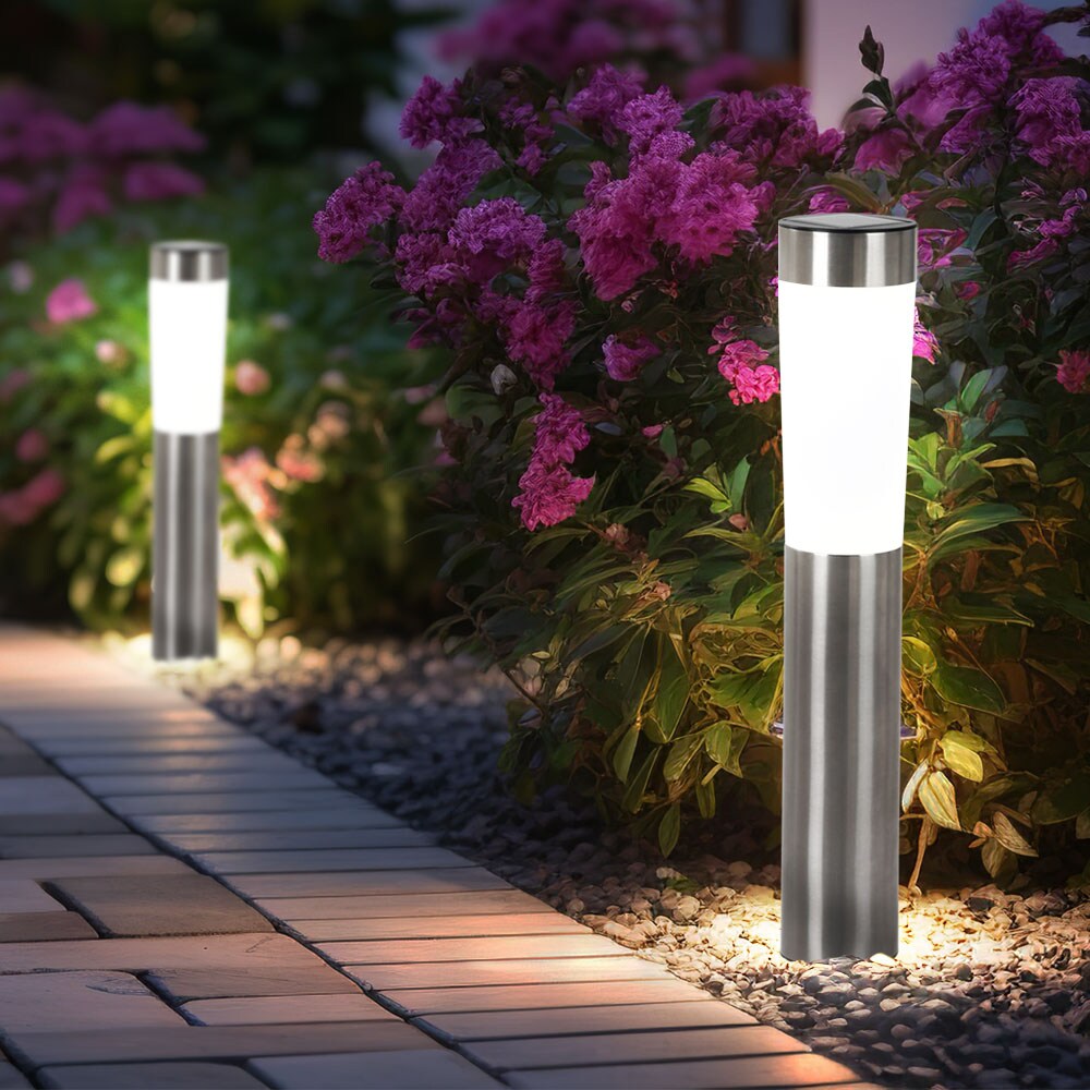 4er Set LED Solarleuchten für den Außenbereich