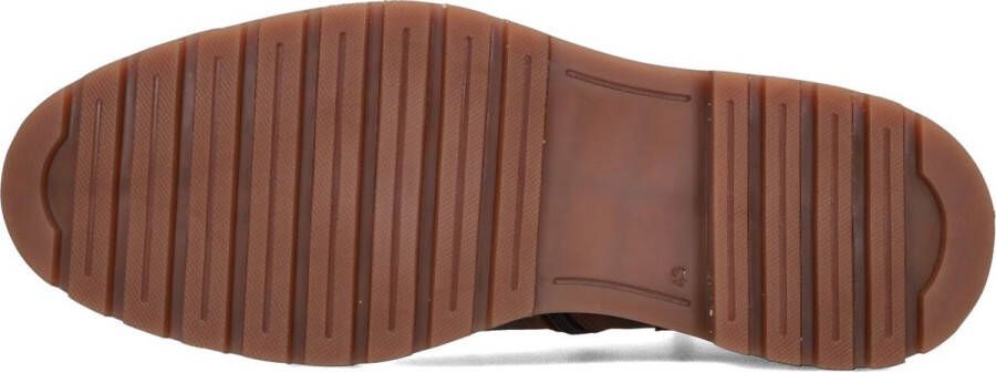 MAZZELTOV Veterboots Heren 460050 Maat: 45 Materiaal: Leer Kleur: Cognac