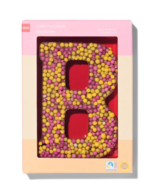 lettre festive lait B 135 g