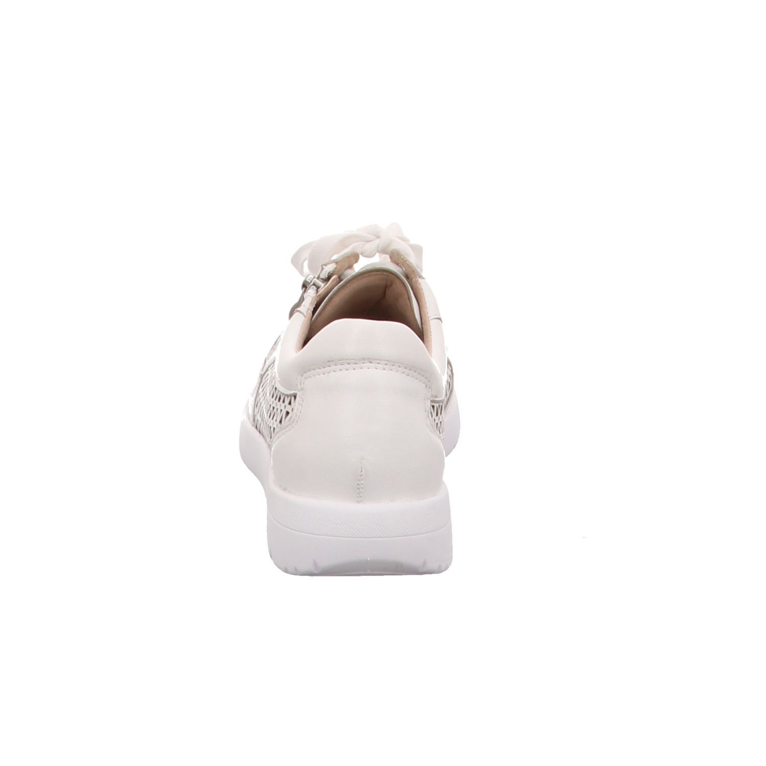 Caprice Schnürhalbschuh weiss/weiss kombi