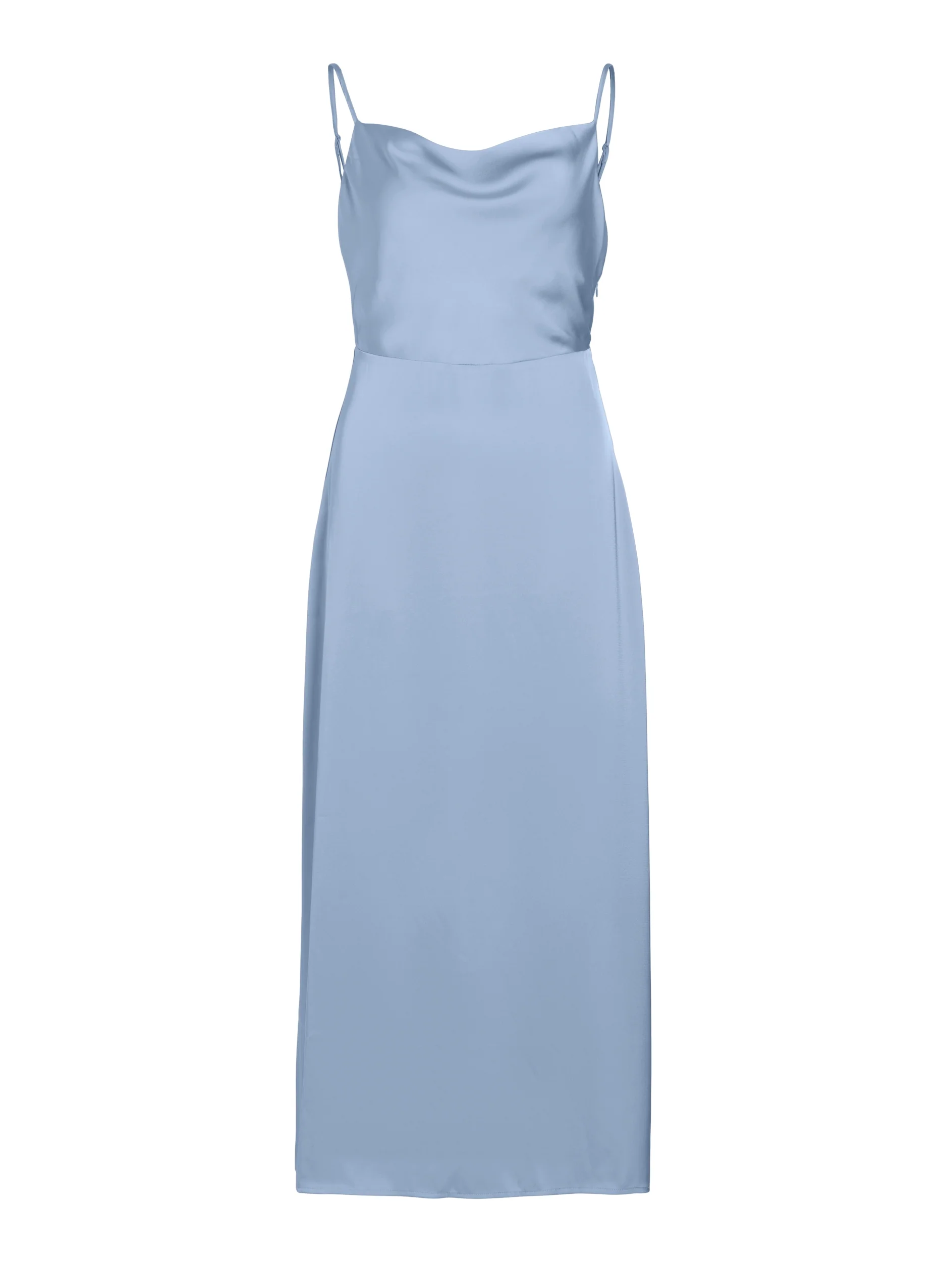 Vila  Viravenna satinkjole - Kentucky Blue