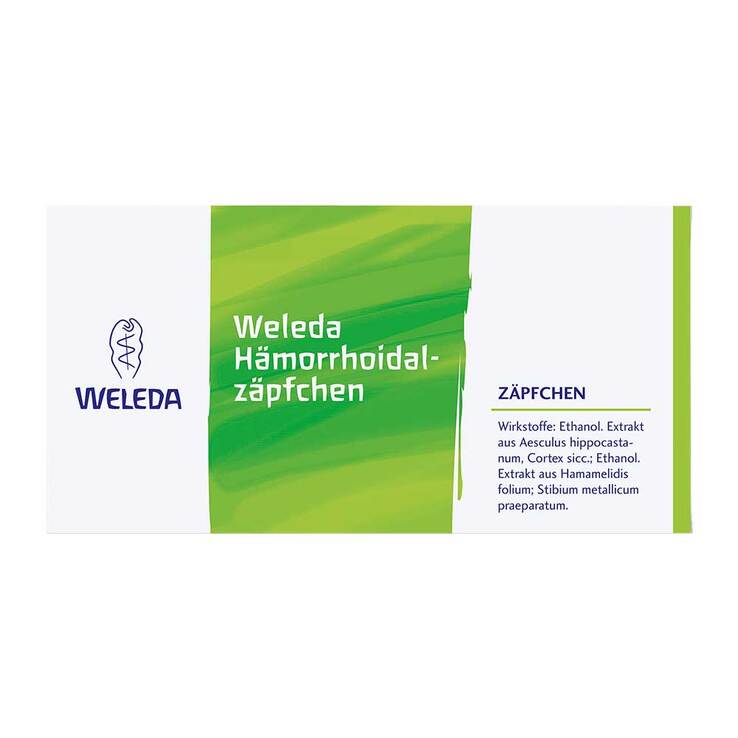 Weleda Hämorrhoidalzäpfchen, 50 St