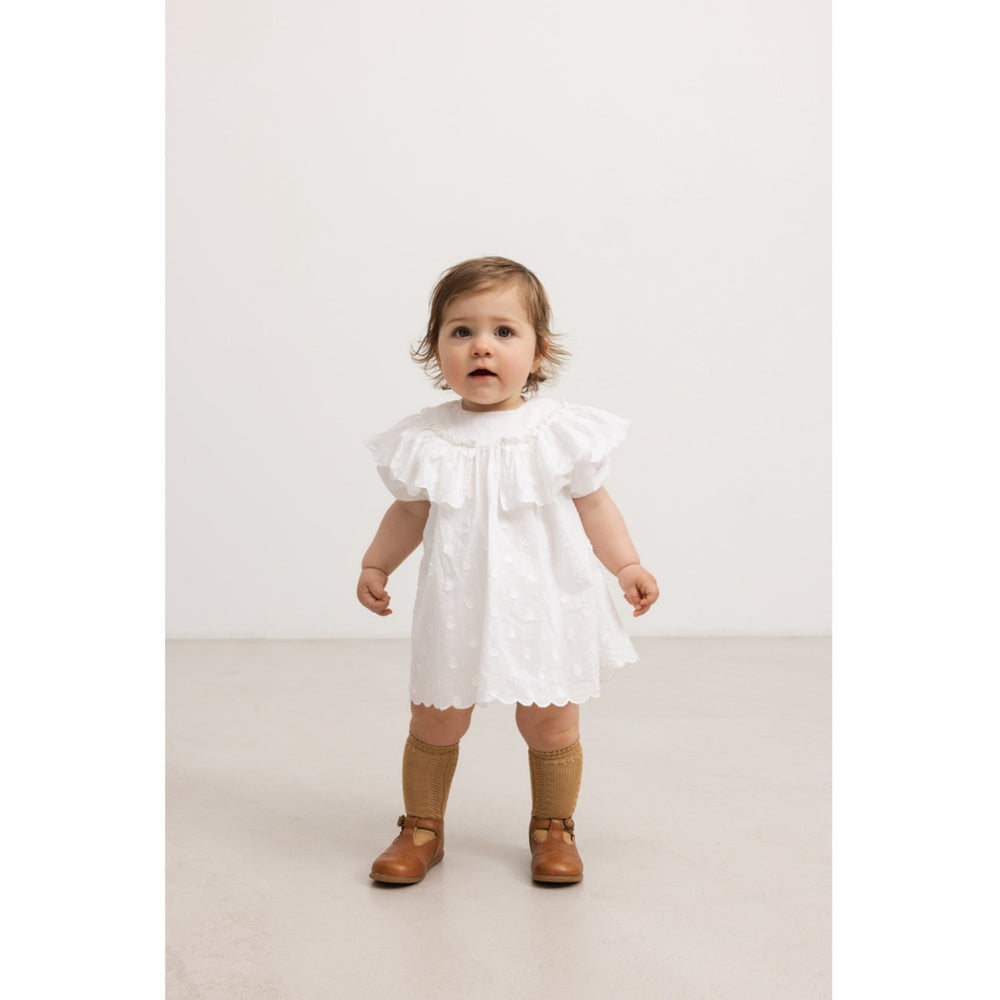 Køb MarMar Dobby Dots Gentle White Delsa B Kjole