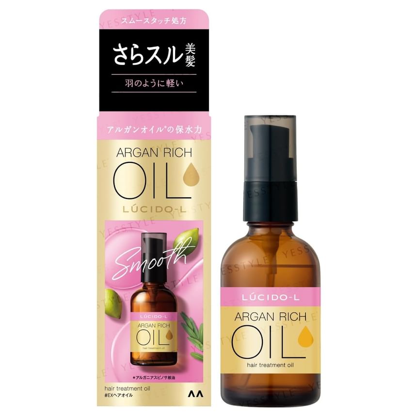 Mandom - Lucido-L Argan Rich Hair Treatment Oil Smooth