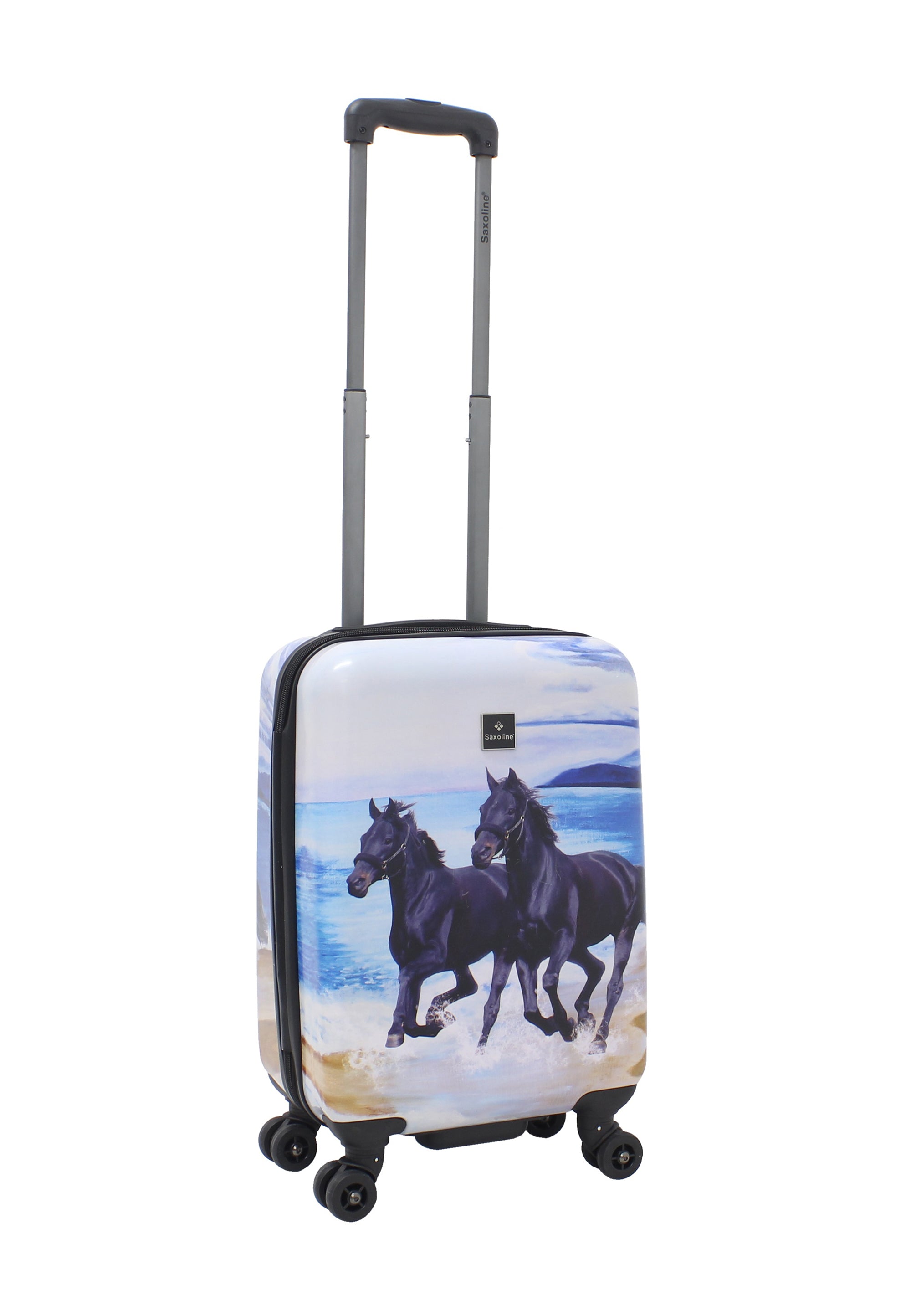 Saxoline Black Horse 55 cm reiskoffer