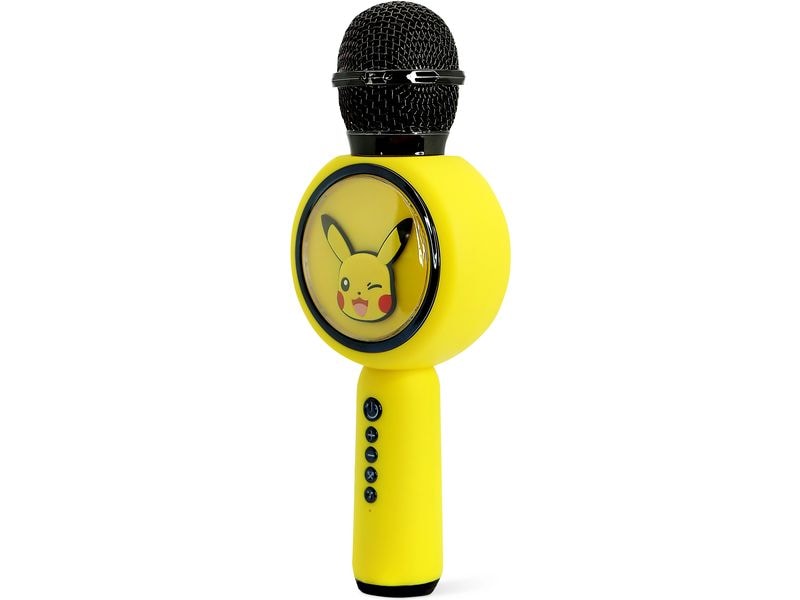 OTL Mikrofon Pokémon Pikachu PopSing Karaoke Gelb Karaoke-Mikrofon im Pokémon Pikachu-Design mit eingebautem Lautsprecher