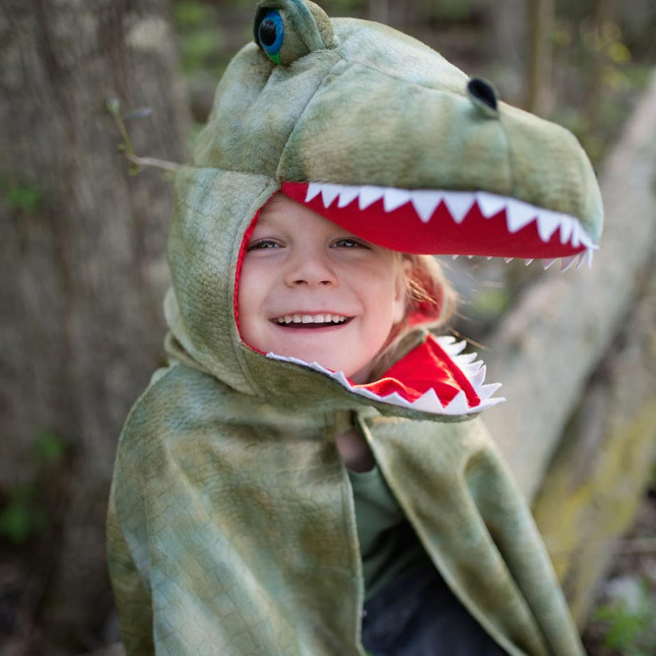 Grandasaurus T-Rex Cape met Klauwen, 7-8 jaar