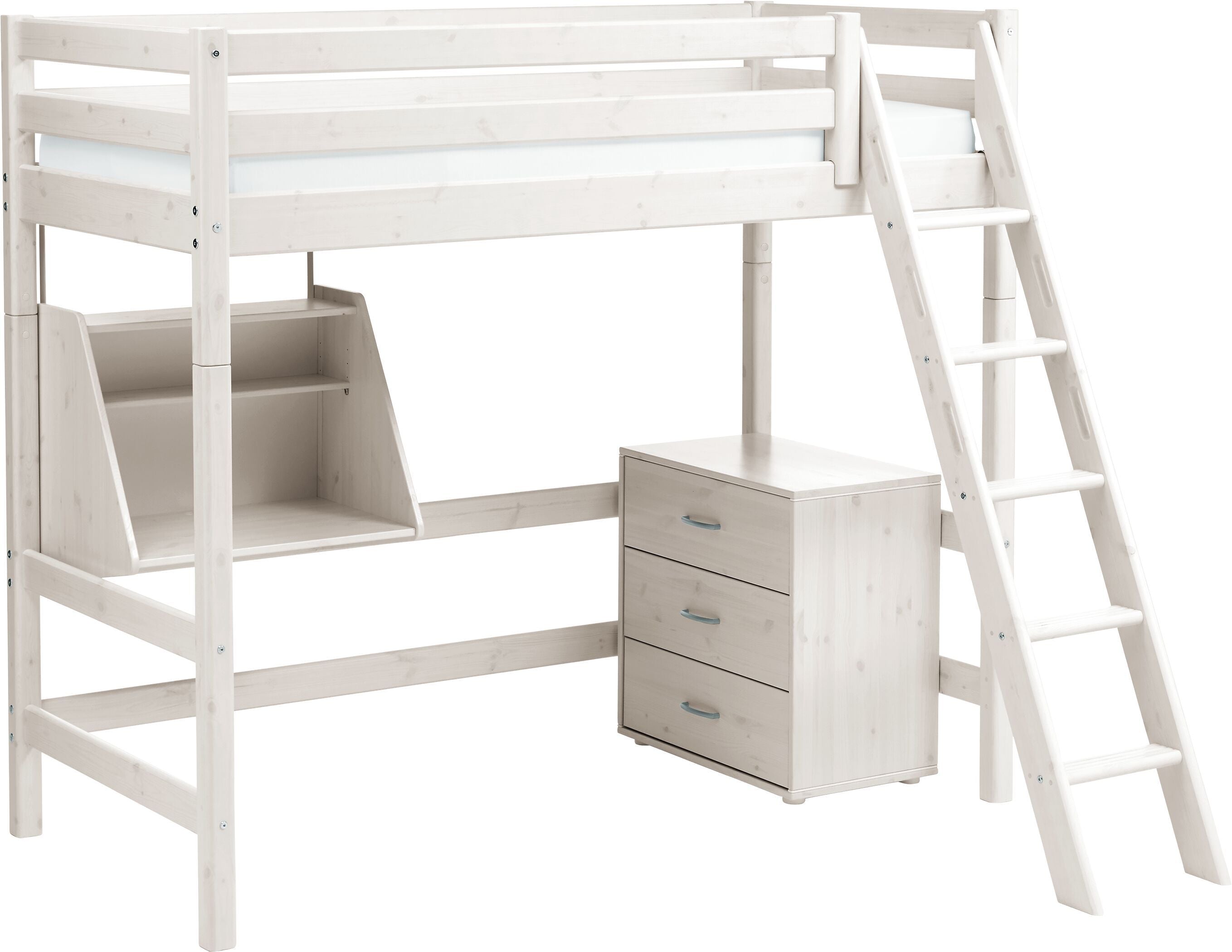 Flexa CLASSIC Hängepult - White Wash / B: 51.0 cm x T: 63.0 cm x H: 72.0 cm