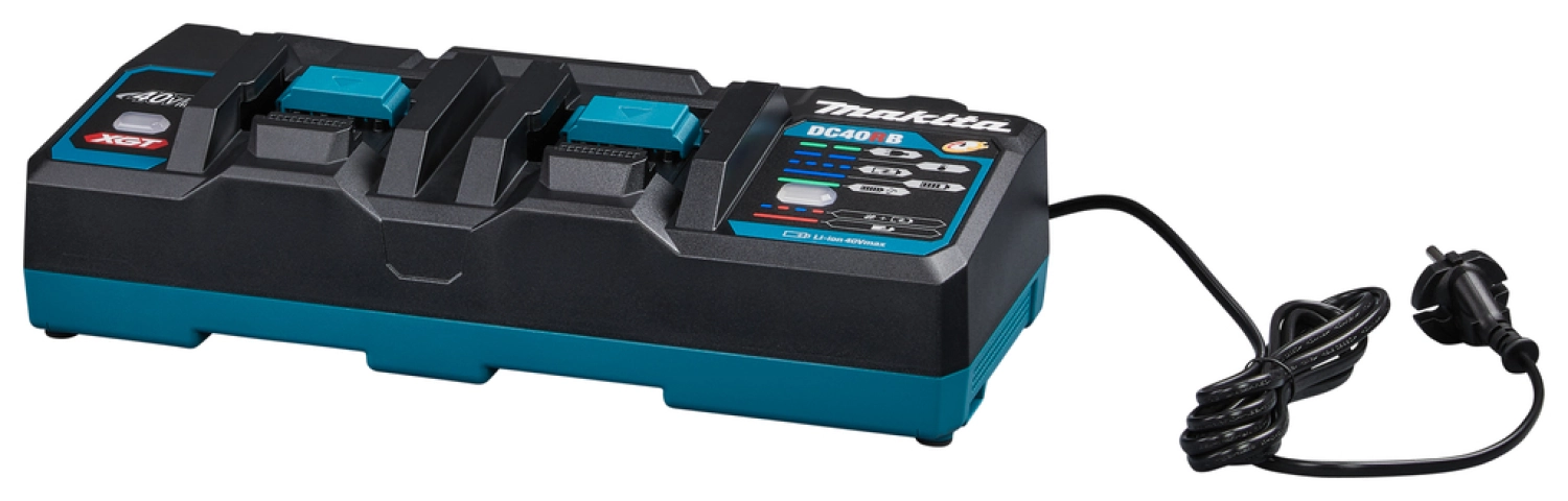 Makita 191U28-6 40V XGT Li-Ion accu starterset (4x 4.0Ah)   duolader in Mbox