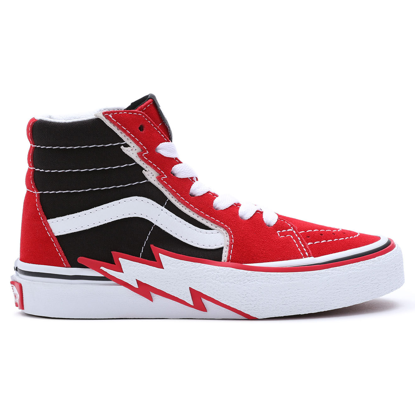 Vans Baskets SK8-Hi Bolt rouge/noir