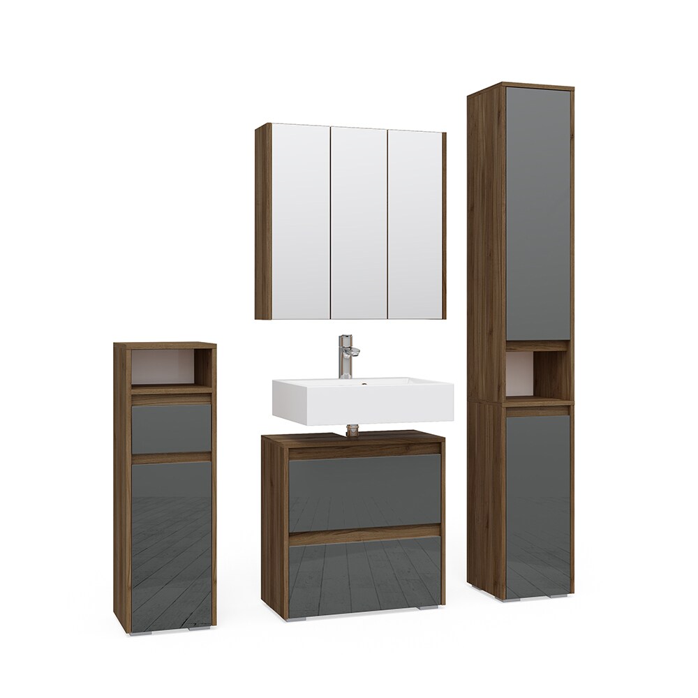 Vicco Badmöbelset Spiegelschrank Unterschrank Midischrank Hochschrank Majest ANT