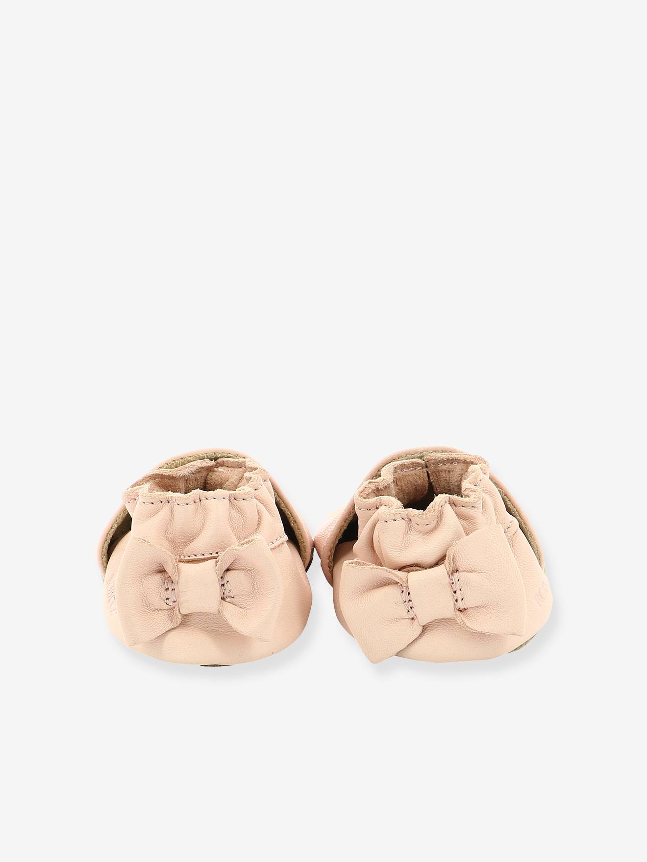 Botinhas ROBEEZ© Soft Soles Goldy Cat, azul-escuro, lisas com estampas