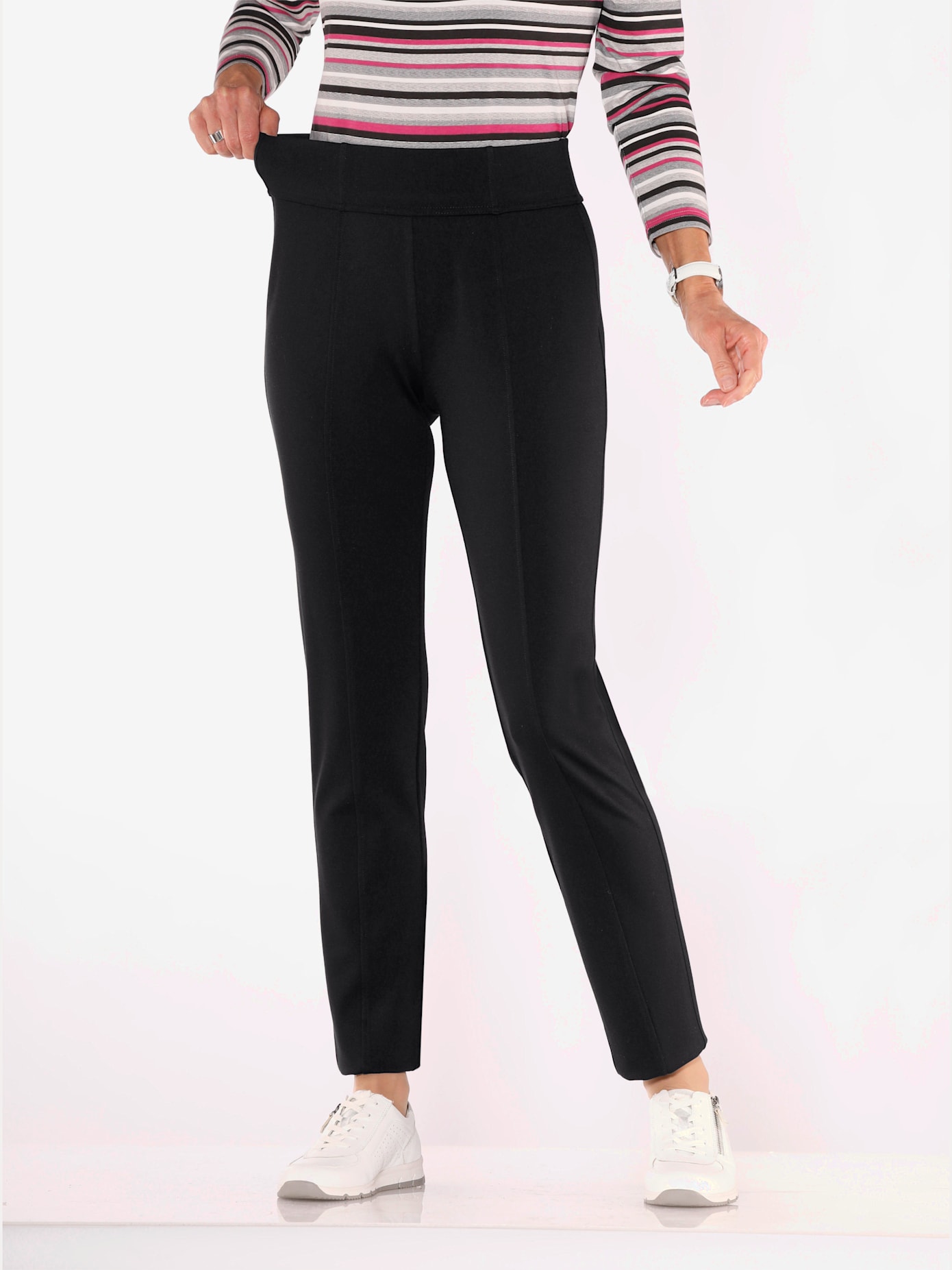 Pantalon en jersey viscose