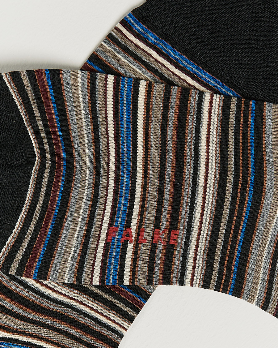 Falke Micro Block Sock Grey Multi