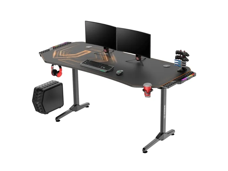 Biurko Ultradesk Frag Złote 160 cmx75 cm