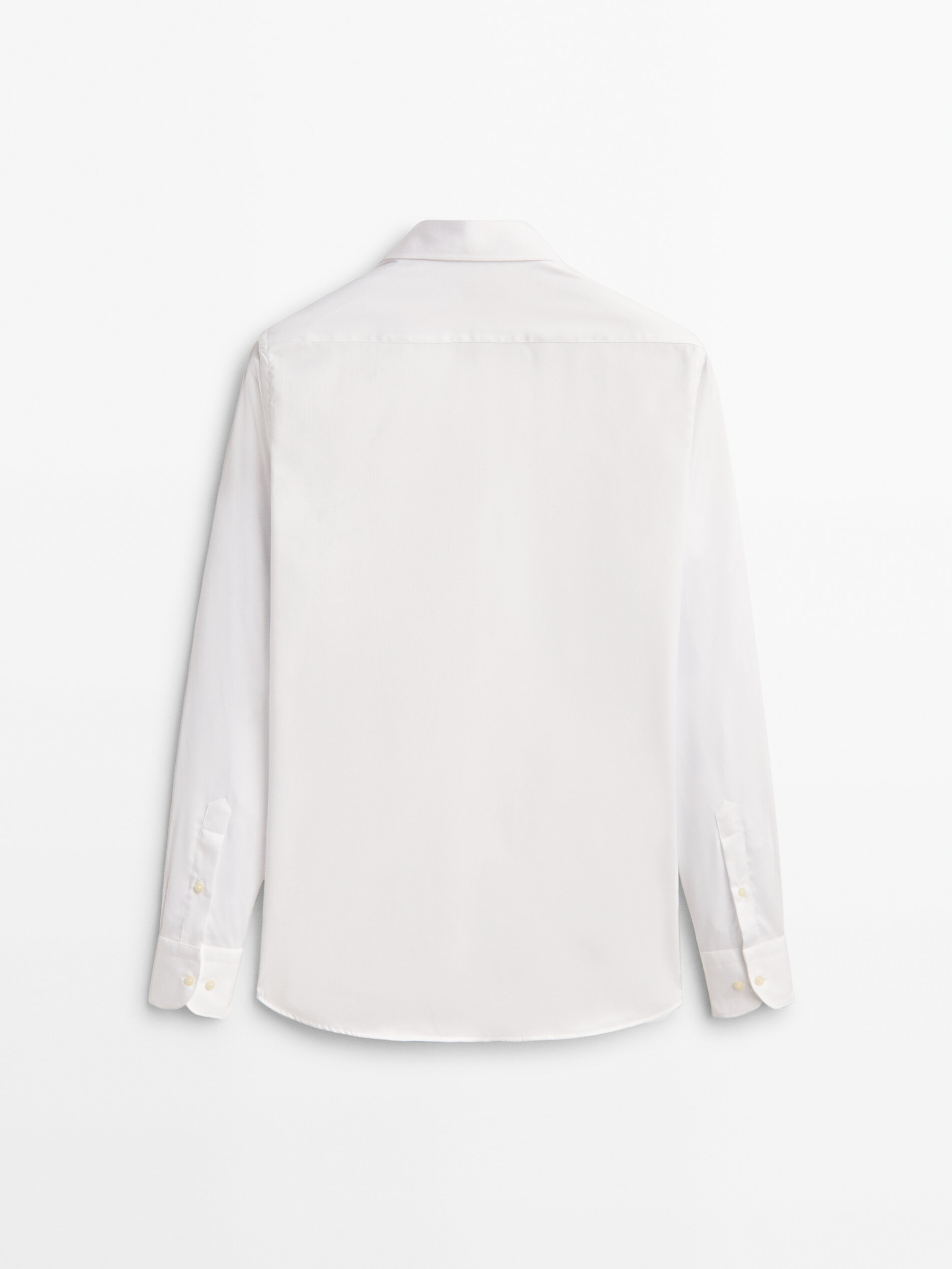 Camisa easy iron regular fit - BLANCO
