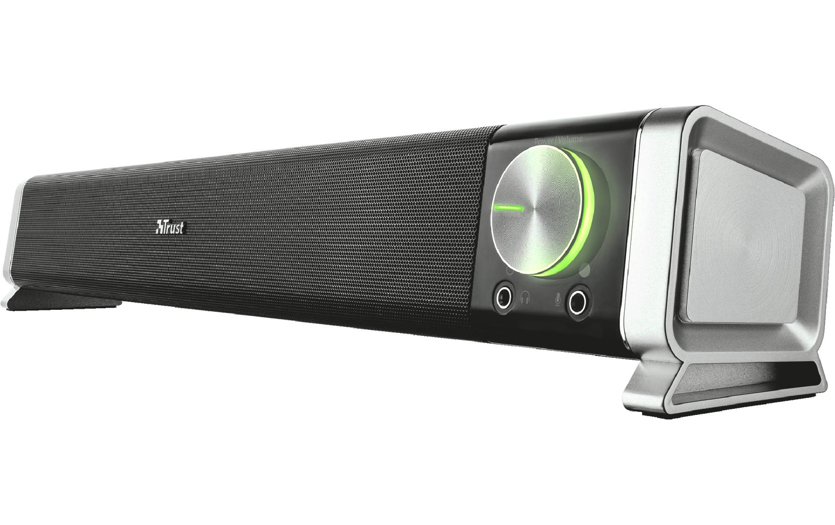Soundleiste Asto PC/TVEleganter horizontaler Lautsprecher, für perfekte Integration unter jedem PC-Monitor oder TV-Bildschirm design