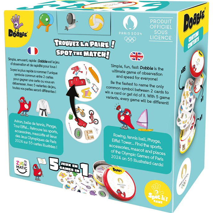 Dobble : Jeux Olympiques Paris 2024