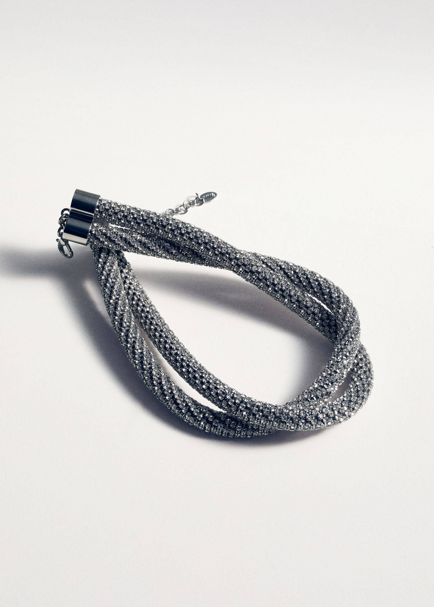 Mango ketting zilverkleurig