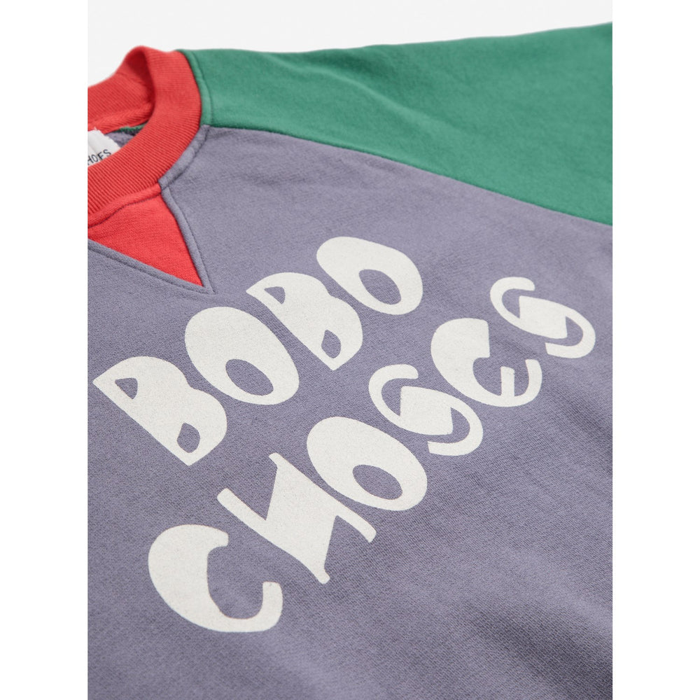 Køb Bobo Choses Multicolor Farve Block Ranglan Sweatshirt